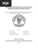 Download Pengaruh Keanekaragaman Budaya Terhadap Bisnis Internasional by Dewi Nur Zanirah SN211704256 doc pdf