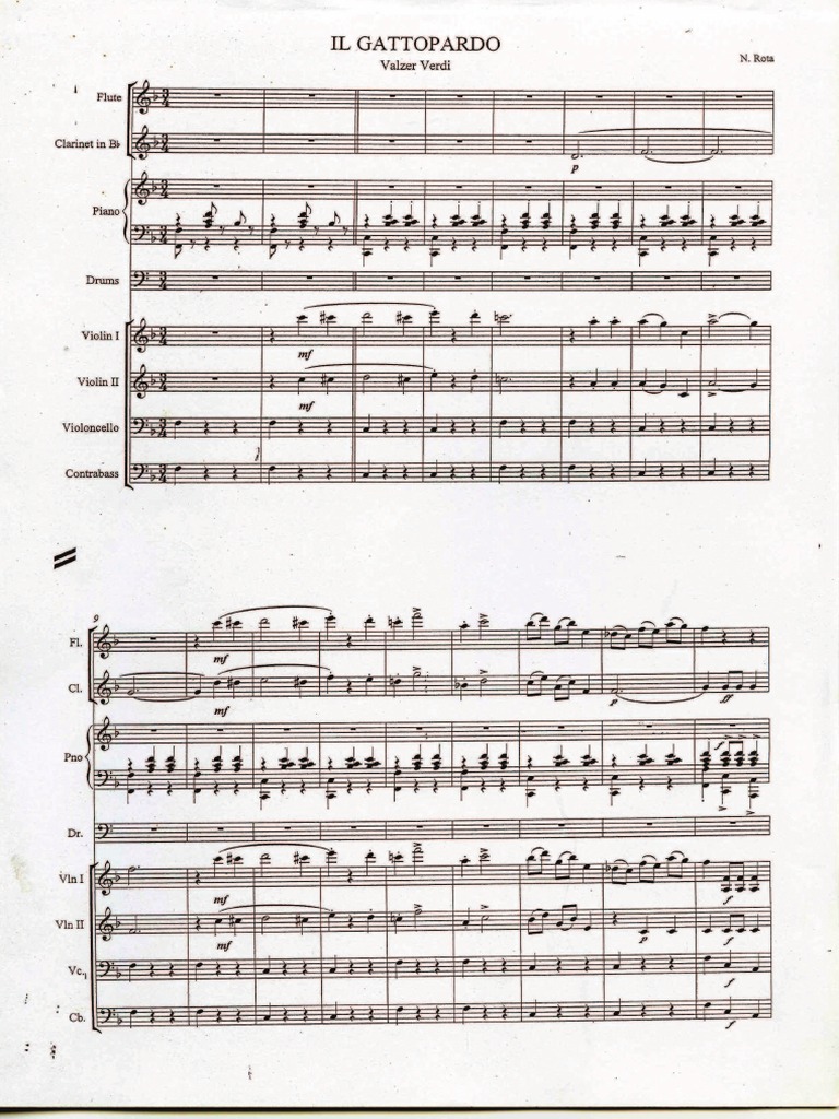 Giù La Testa Spartito Per Pianoforte
