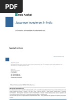Download Japanese Investment in India - Report download at IndiaAnalysiscom by India Analysis SN21171170 doc pdf