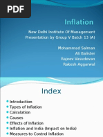 Download New Delhi Institute of Management Presentation by Group v BatchINFLATION by salmanjimmy SN21171405 doc pdf