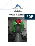 Manual Instalação ELiminador Ninja 250cc