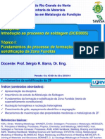 Fundamentos do processo de formação e solidificação da Zona Fundida_Especialização_SIMISA_2014