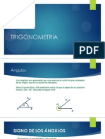 Trigonometria Sistemas de Medicion de Ángulos Funciones Trigonométricas