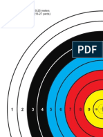 FITA 40cm Archery Target