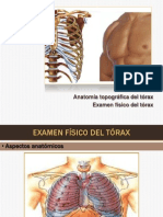 Examen Físico del Tórax
