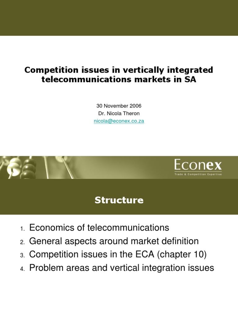 Econex Presentation 1 | PDF | Internet Access | Internet Service Provider