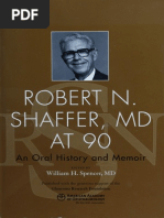 Download Robert N Shaffer MD at 90 An Oral History and Memoir by Glaucoma Research Foundation SN211740714 doc pdf