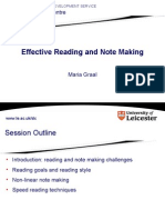 Reading and Notes Making