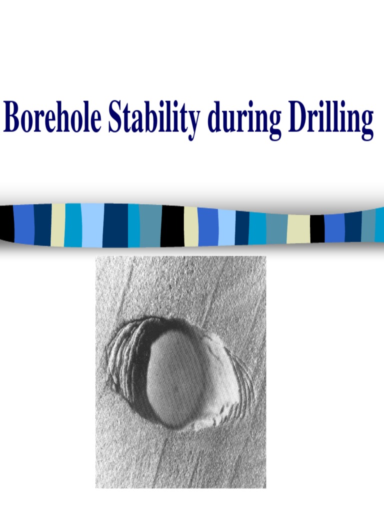 Causes of Borehole Collapse and Stability | PDF | Osmosis | Stress ...