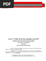 APOSTILA - Código de Trânsito Brasileiro - Anotado e Comentado 2005 - Israel de Moura Farias Júnior