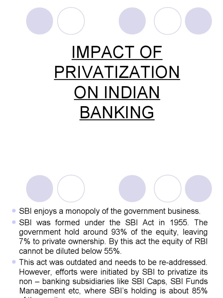 research paper on privatisation of banks in india