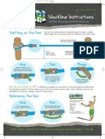 Slackline Instructions (Leaflet)