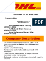 DHL presentationSYNERGY