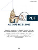 Terrien 2012 - Acoustics