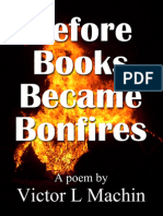 Before Books Became Bonfires