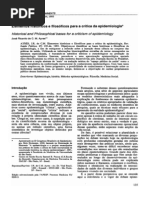 Ayres, J.R.d.C.M. - Elementos Historicos e Filosoficos Para a Critica Da Epidemiologia