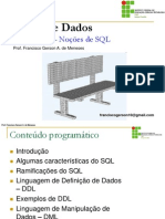 Unidade 11 - Noções de SQL