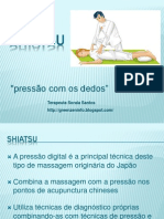 Shiatsu - A massagem japonesa com pressão digital