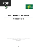 Download Hasil Riskesdas 2013 by NdHy_Windhy_3403 SN211765206 doc pdf