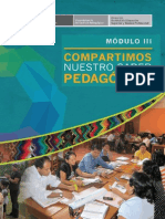 Modulo III Compartimos Nuestro Saber Pedagógico