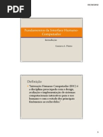 IHC - Aula 1 - Conceitos Básicos