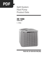 Download Trane Heat Pump XE1000 by jwyatt4155 SN21178422 doc pdf