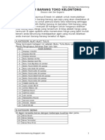Download Daftar Barang Toko Kelontong by erwinsanjaya SN211785057 doc pdf