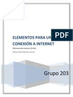 Elementos para Una Conexión A Internet