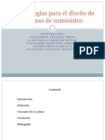 2.1 Metodologías para el diseño de cadenas de suministro