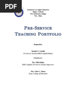 teaching portfolio examples pdf