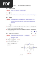 Chapter 1 Circuit Variables and Elements