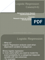 Logistic Regression(Cases 4-6)