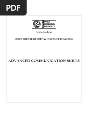 Deng401 Pdf Self Study Material English Language Vowel Free Images, Photos, Reviews