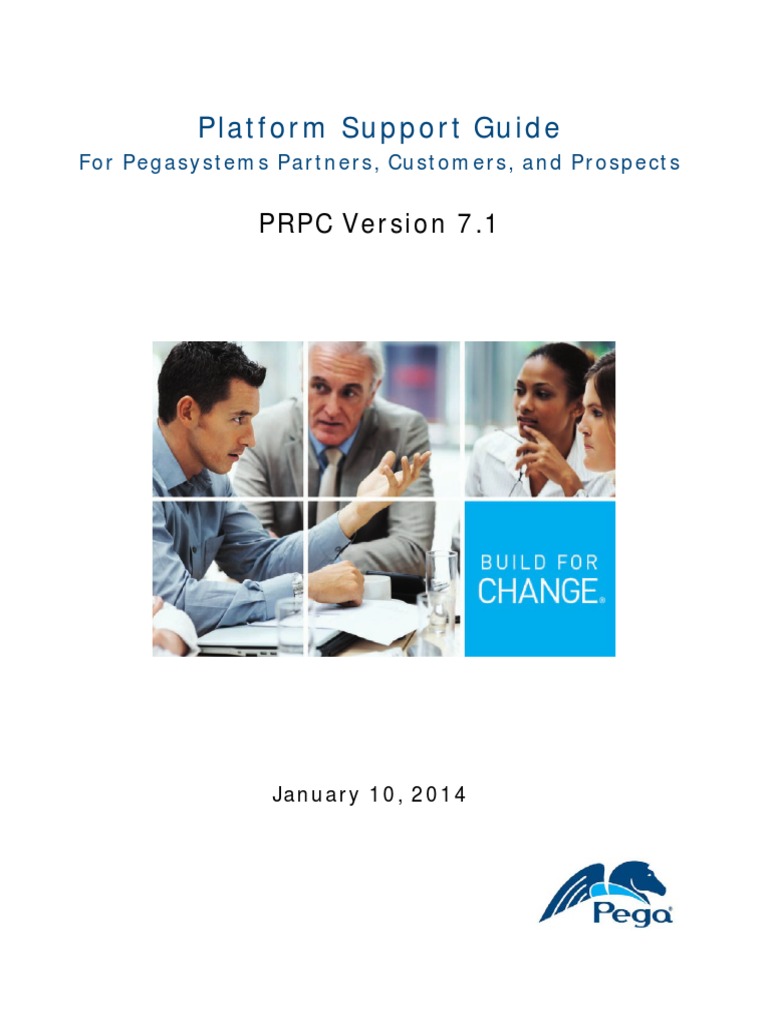 Pega Platform Support Guide 7.1 | PDF | Java Virtual Machine | Internet ...