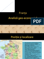 Analiză geo-economică