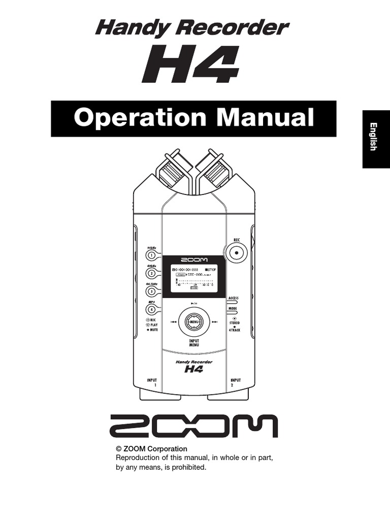 zoom xtech hb100 manual