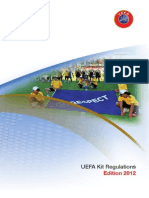 UEFA Kit Regulations 2012