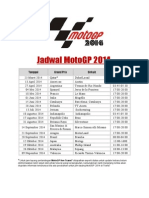 Jadwal MotoGP 2014
