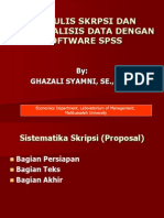 Langkah Analisis Data Menggunakan Software SPSS