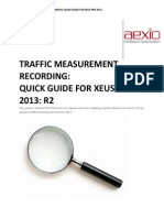 Aexio Xeus Pro 2013 TMR Quick Guide
