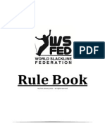 WS Fed - Slackline Rule Book (2013)