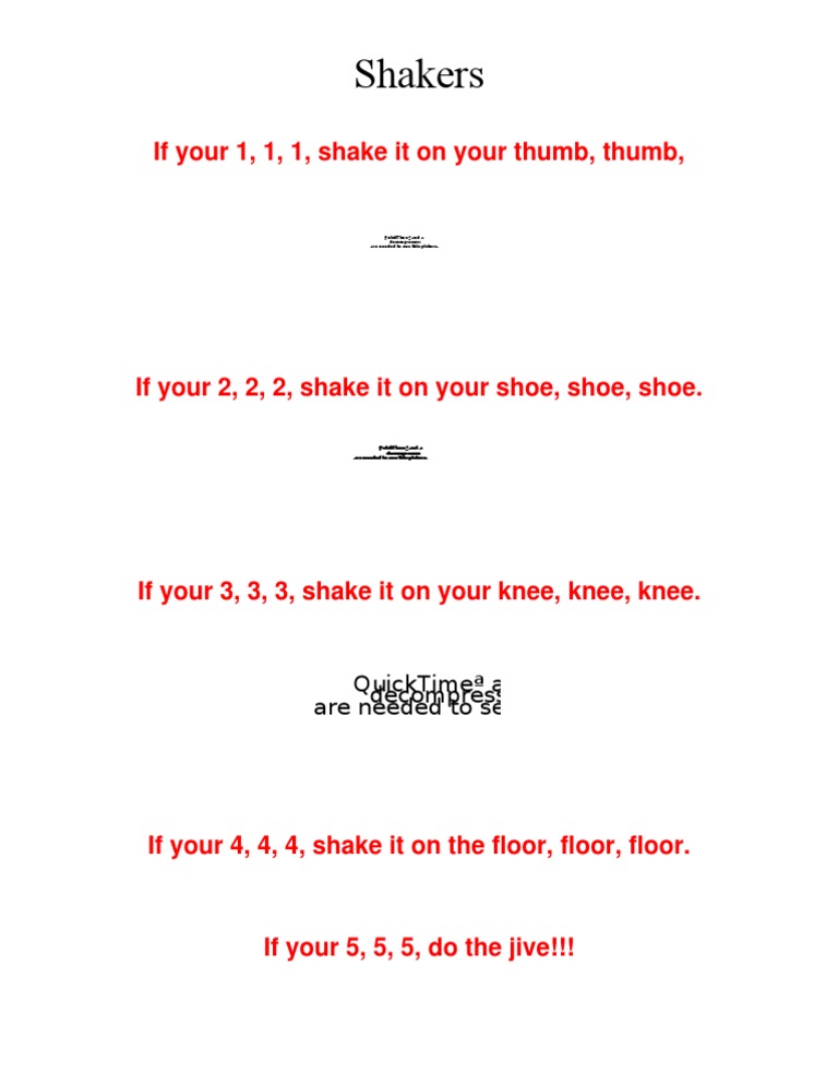 Shakers Poster | PDF