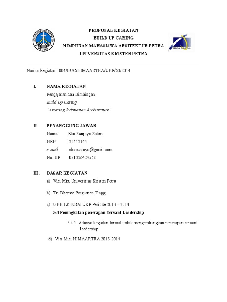 Proposal Kegiatan Revisi Fix 2