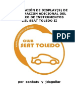 Manual Display de Información Seat Toledo II