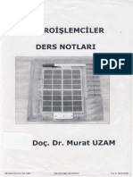 Mikroislemciler Dersi Ders Notları M UZAM