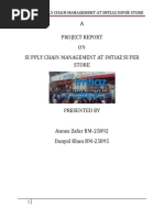 Download Imtiaz Store Supply Chain Management by Danyal Khan SN211834150 doc pdf