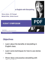 Kudat Symposium: Inspire Pupils To Use English With Storytelling