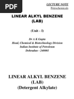 Download LABDetergent Alkylate Presentation by akgupta1946 SN211835369 doc pdf