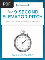 Download The 9-Second Elevator Pitch by Jefram SN211838041 doc pdf