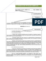 MODELO BÁSICO DE PETIÇÃO SIMPLES